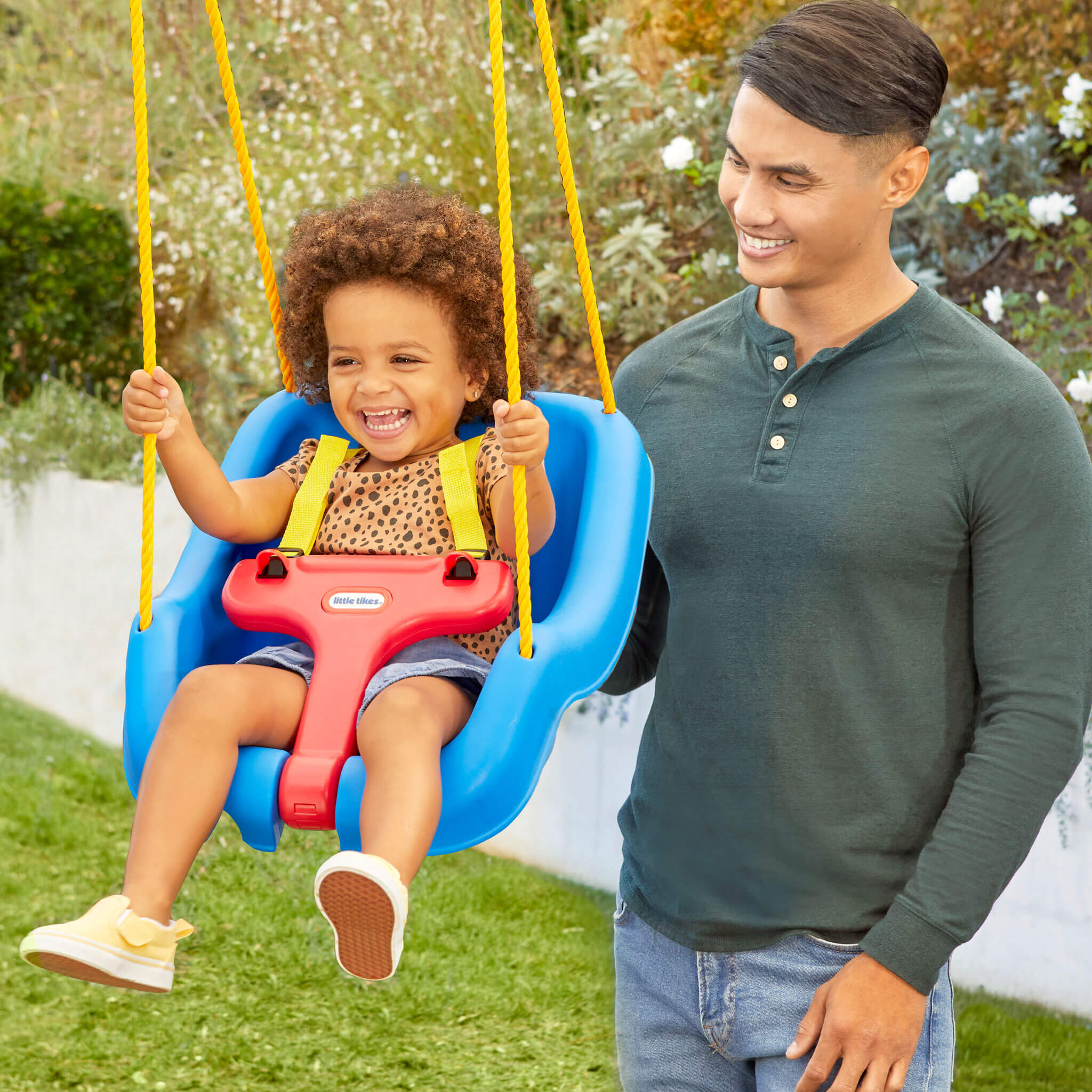 2-in-1 Snug 'n Secure? Swing - Blue - Image 3