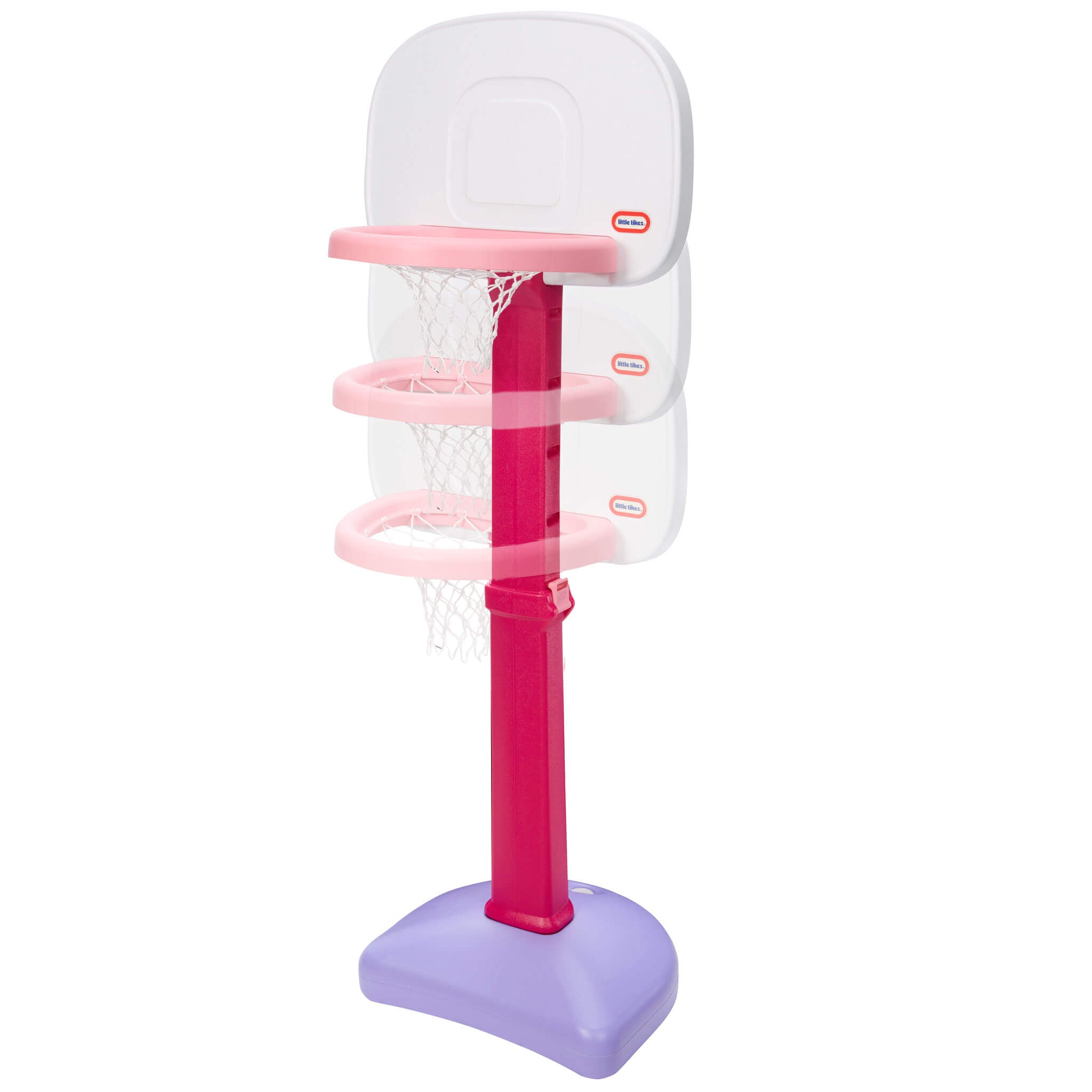 TotSports? Easy Score? Pink Basketball Set with 3 Basketballs - Image 5