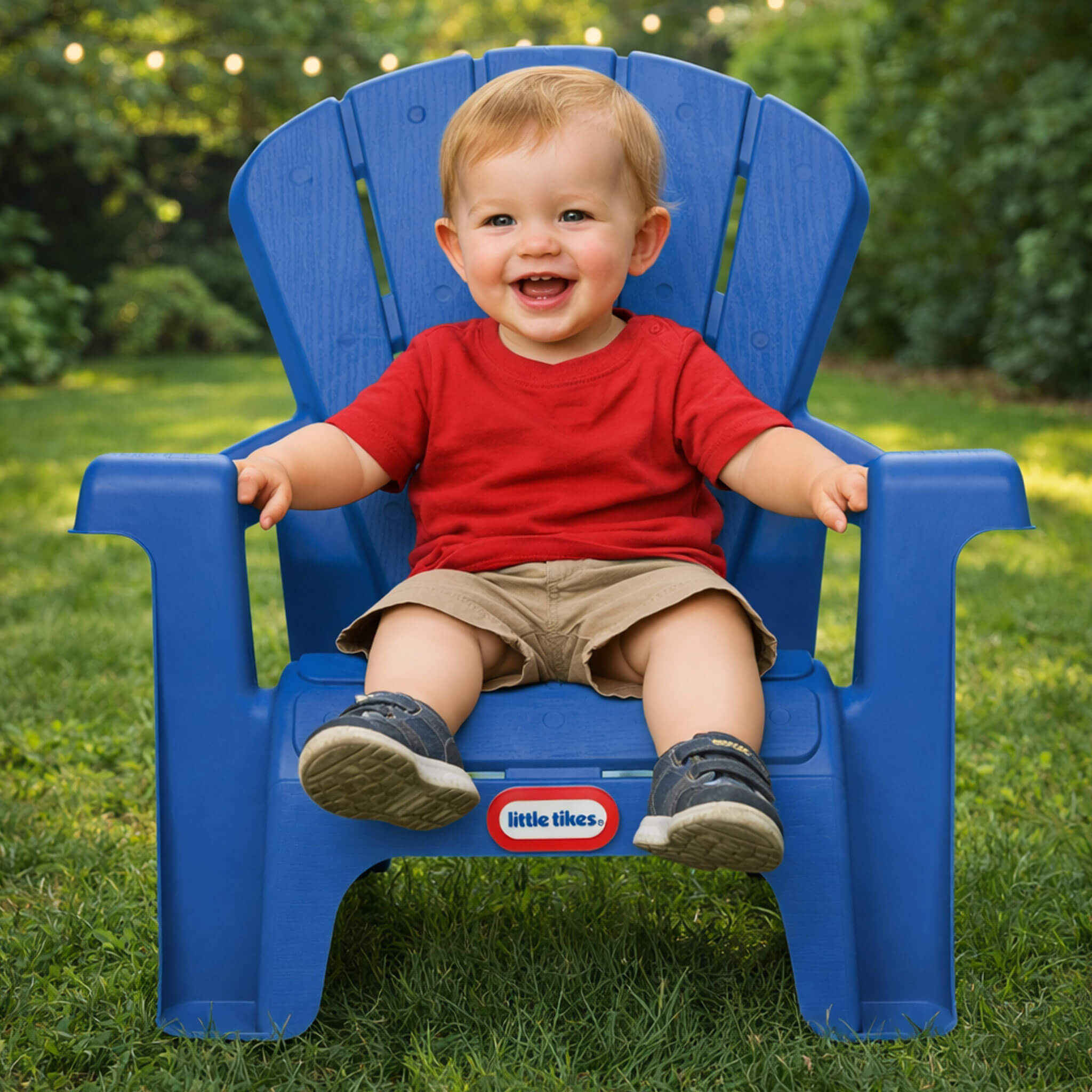 Garden Chair - Blue 4 Pack - Image 2
